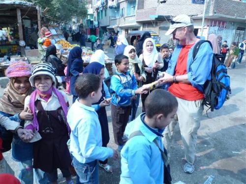 Len and his faithful followers